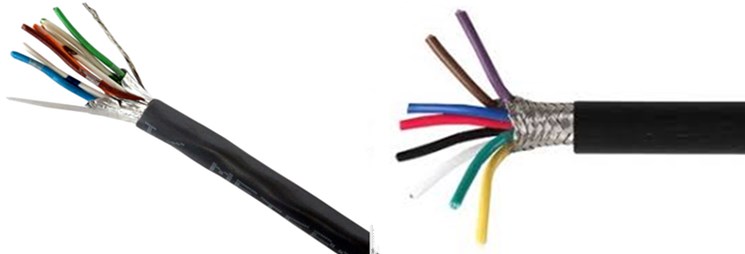 customize 8 core shielded cable -- HDC